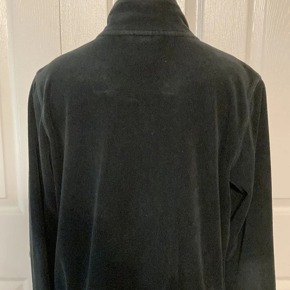 Koret Sport Black Velour Vintage Full Zip Jacket M - Picture 7 of 16